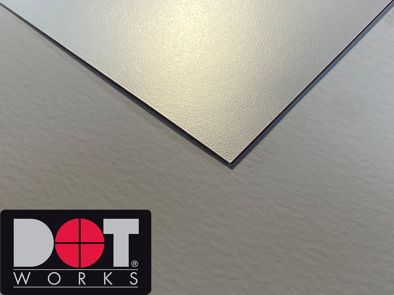 small sample image of DotWorks Austin Jet metallic photograde resin coated paper