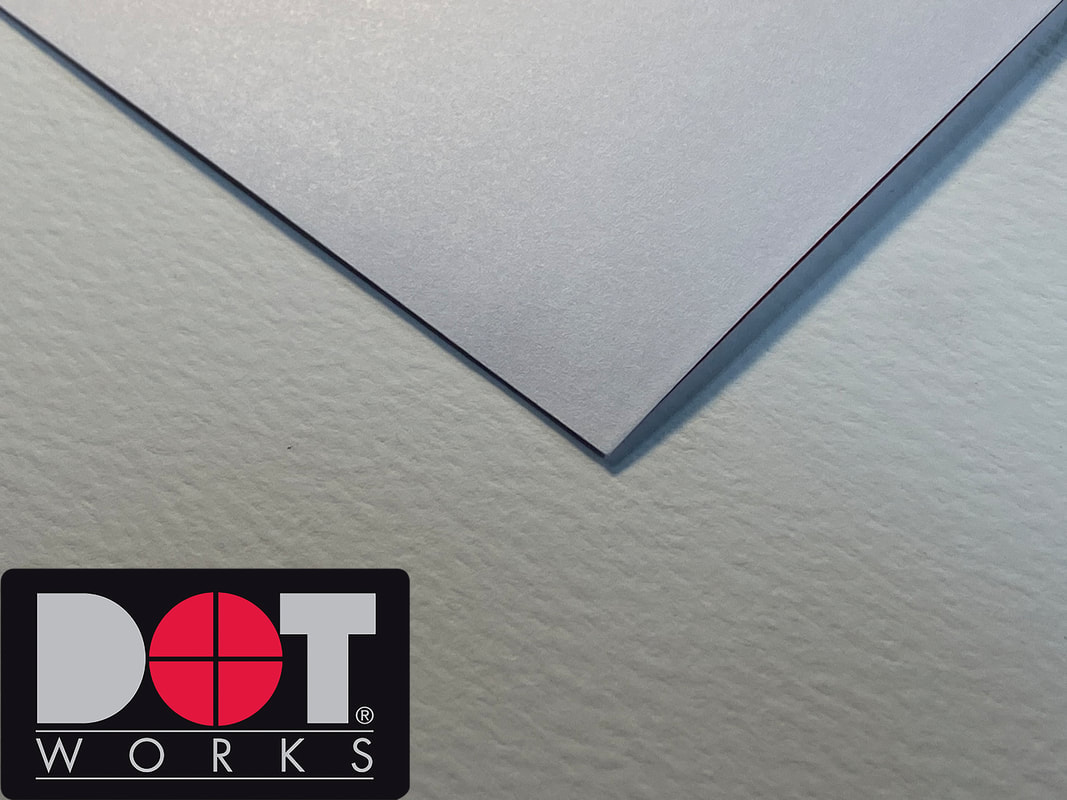 close up image of DotWorks Dot Jet matte ink jet paper