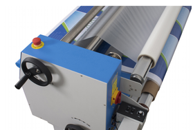 Gfp 865DH-3   Professional Dual Heat Laminator Side View