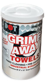Cannister DotWorks Grime Away Towels