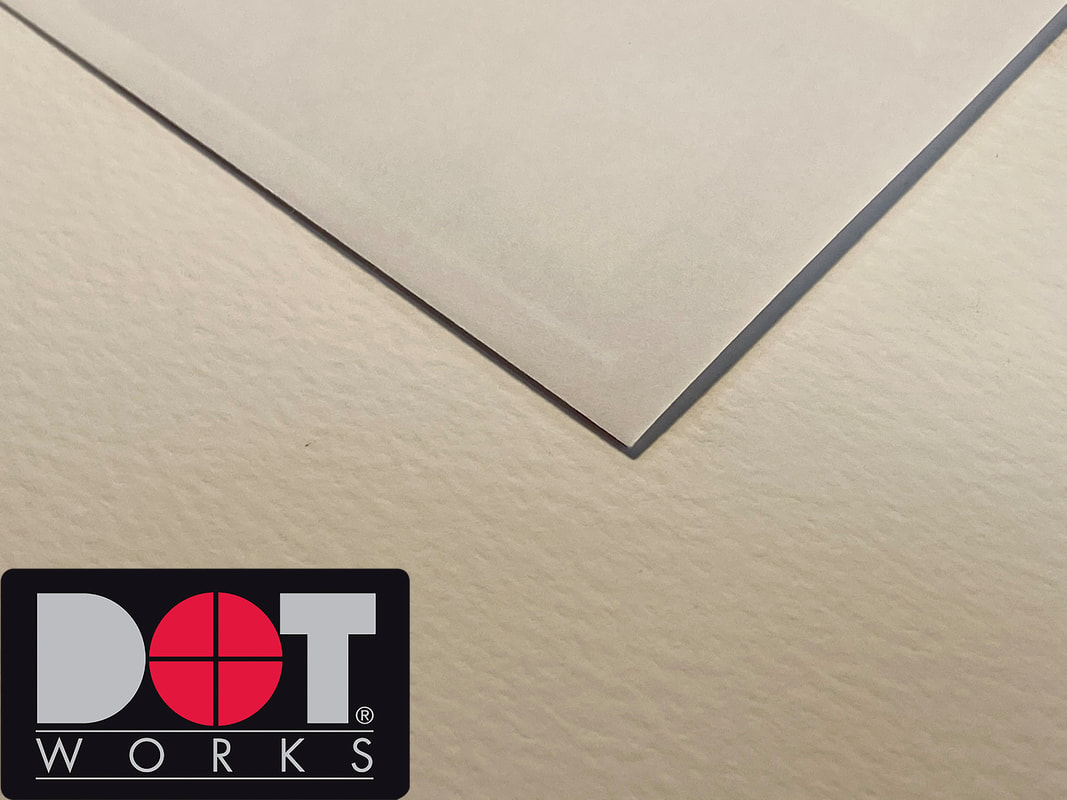 close up image of DotWorks Janus Econo, dual-sided matte proofing paper