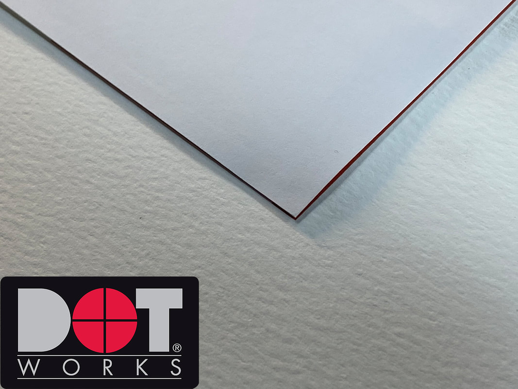 close up of DotWorks Jet Maxx Enhanced matte ink jet paper