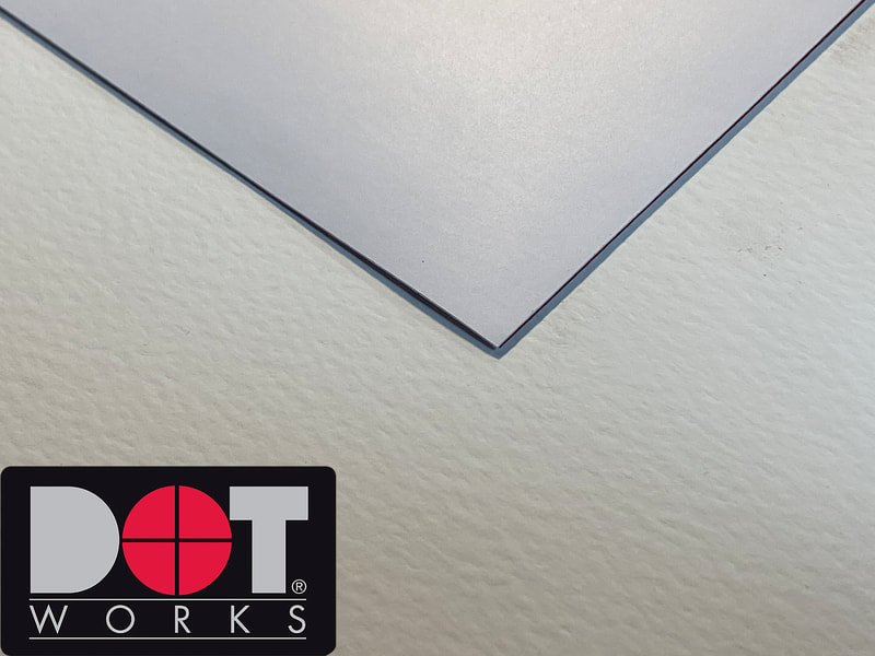 sample image of DotWorks Ultra Durable adhesive backed vinyl matte for ink jet printing