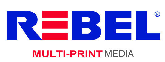 Rebel multiprint media logo