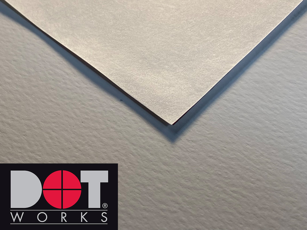 sample image DotWorks Tyvek latex, solvent, UV -compatible medium
