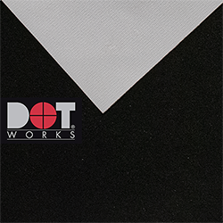 DotWorks Tessuto for print Back Drop, Black Back
