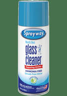 can of Sprayway Glass Cleaner