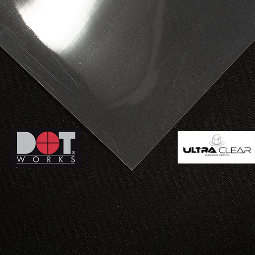 DotWorks Ultra Clear Window Decal sample